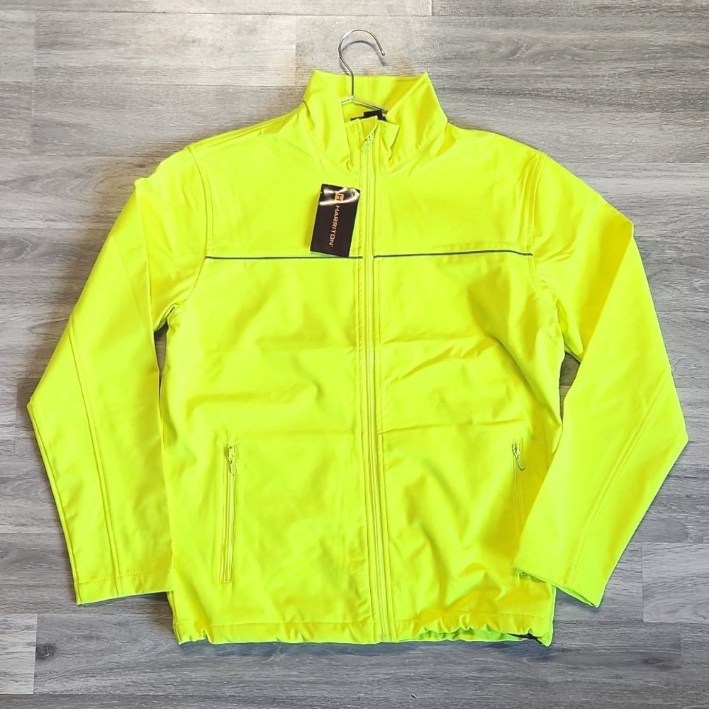 BRAND NEW! NEON GREEN JACKET SIZE MEDIUM
